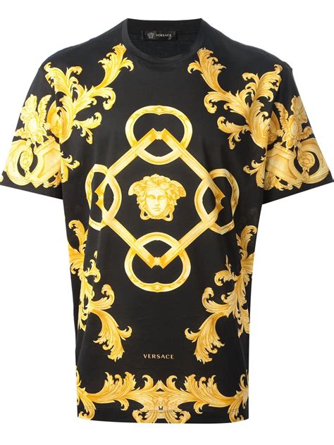 versace t shirts for mens|Versace long sleeve shirt men.